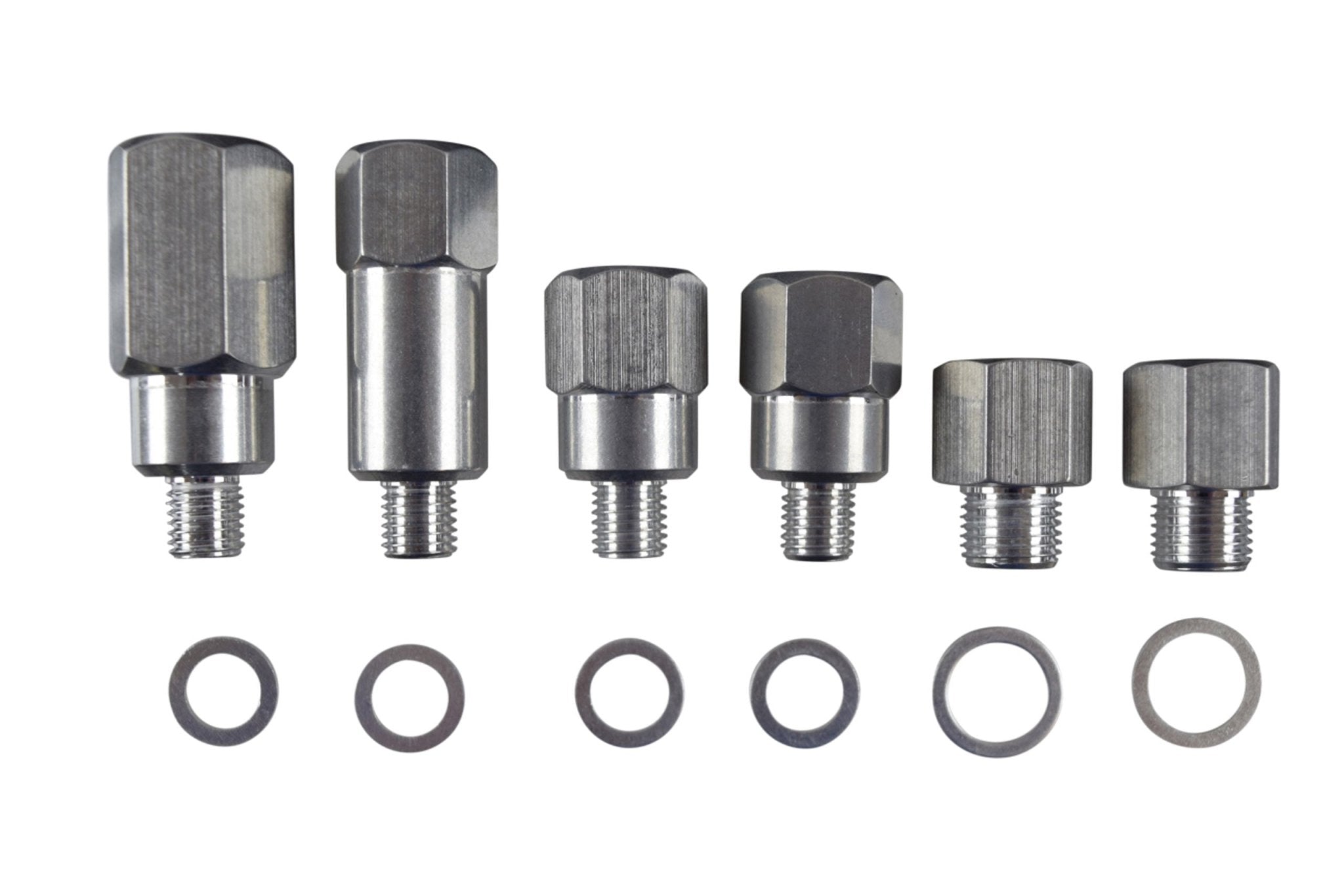 LS Master Adapter Set Engine Oil & Coolant Sensor Gauge 1/8 3/8 1/2 NPT ...