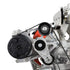 LS OEM Fox Body A/C Compressor Alternator Power Steering Bracket Swap Mustang AC - ICT Billet 551795-3