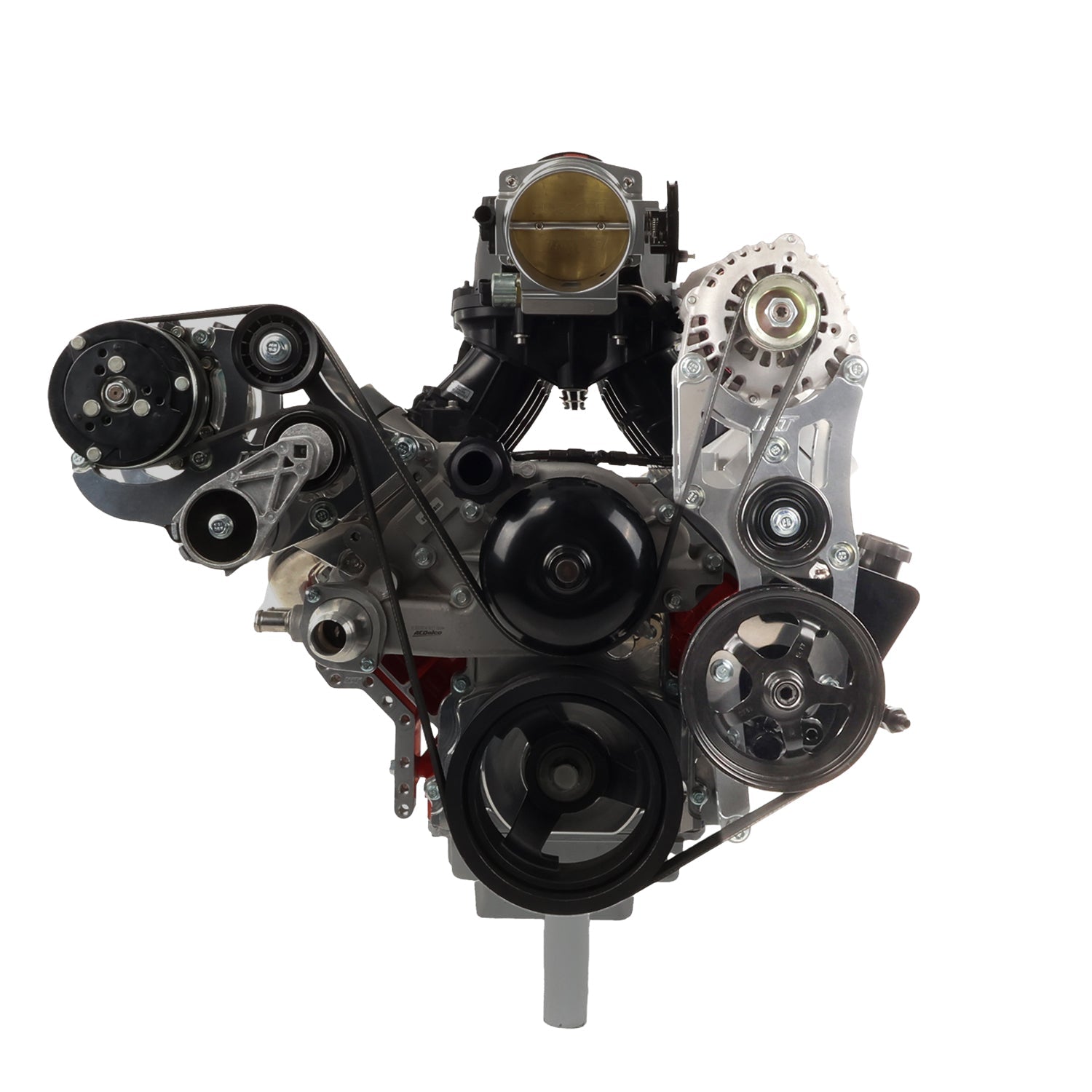 LS OEM Location Truck Alternator & Tight Power Steering Bracket Chevelle Camaro Nova LQ4 - ICT Billet 551747