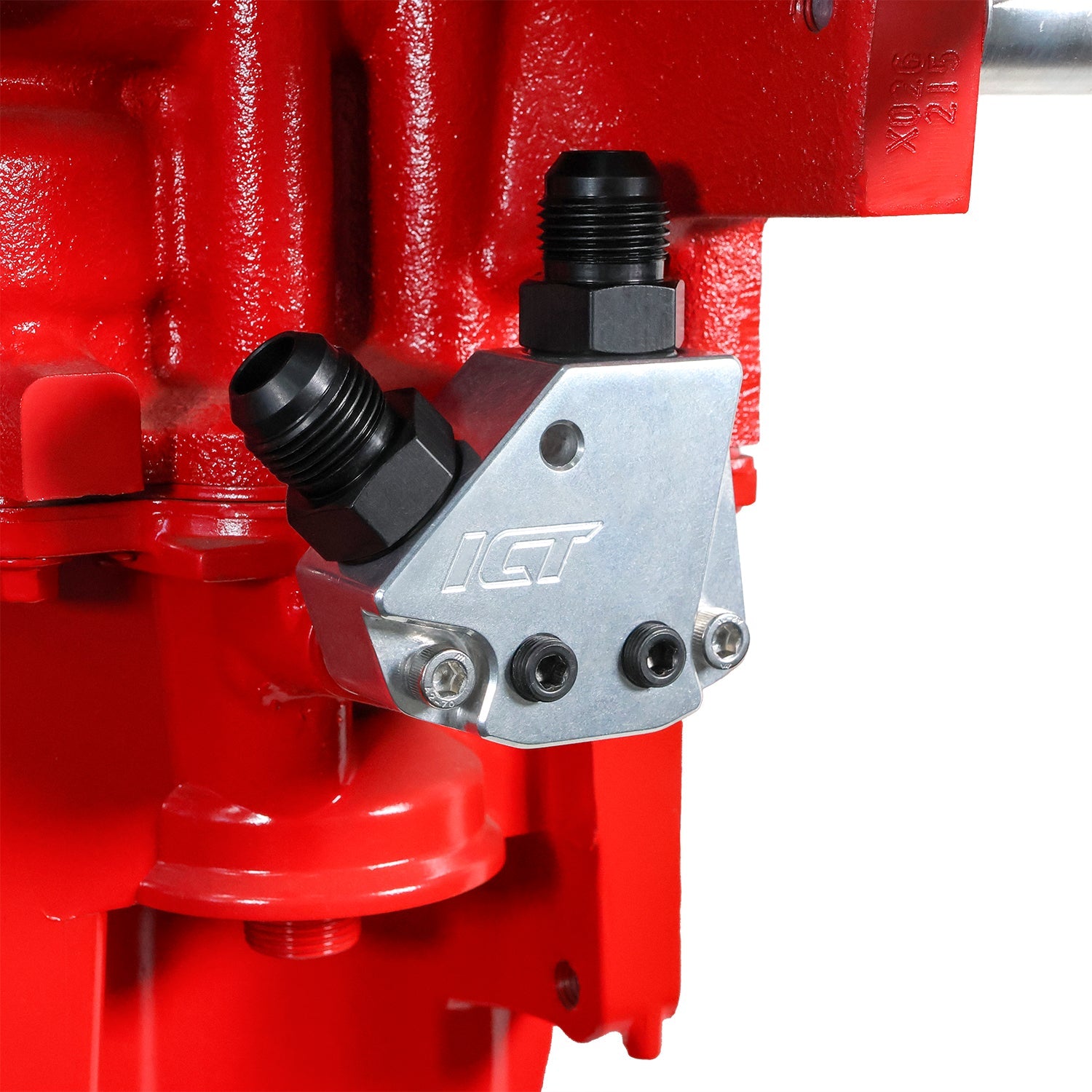 LS Oil Cooler Adapter - 10AN ORB - ICT Billet OPA - LS01 - 10