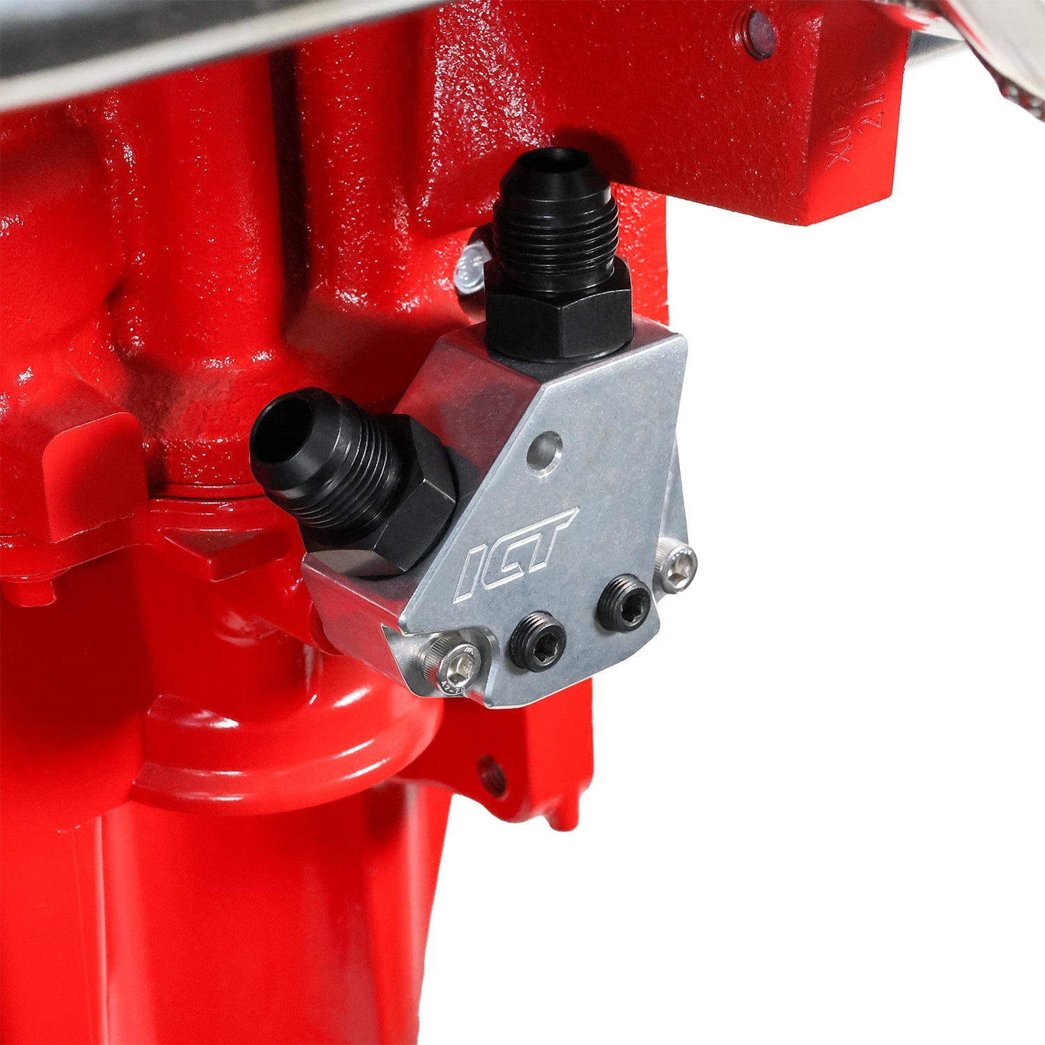 LS Oil Cooler Adapter - 10AN ORB - ICT Billet OPA - LS01 - 10