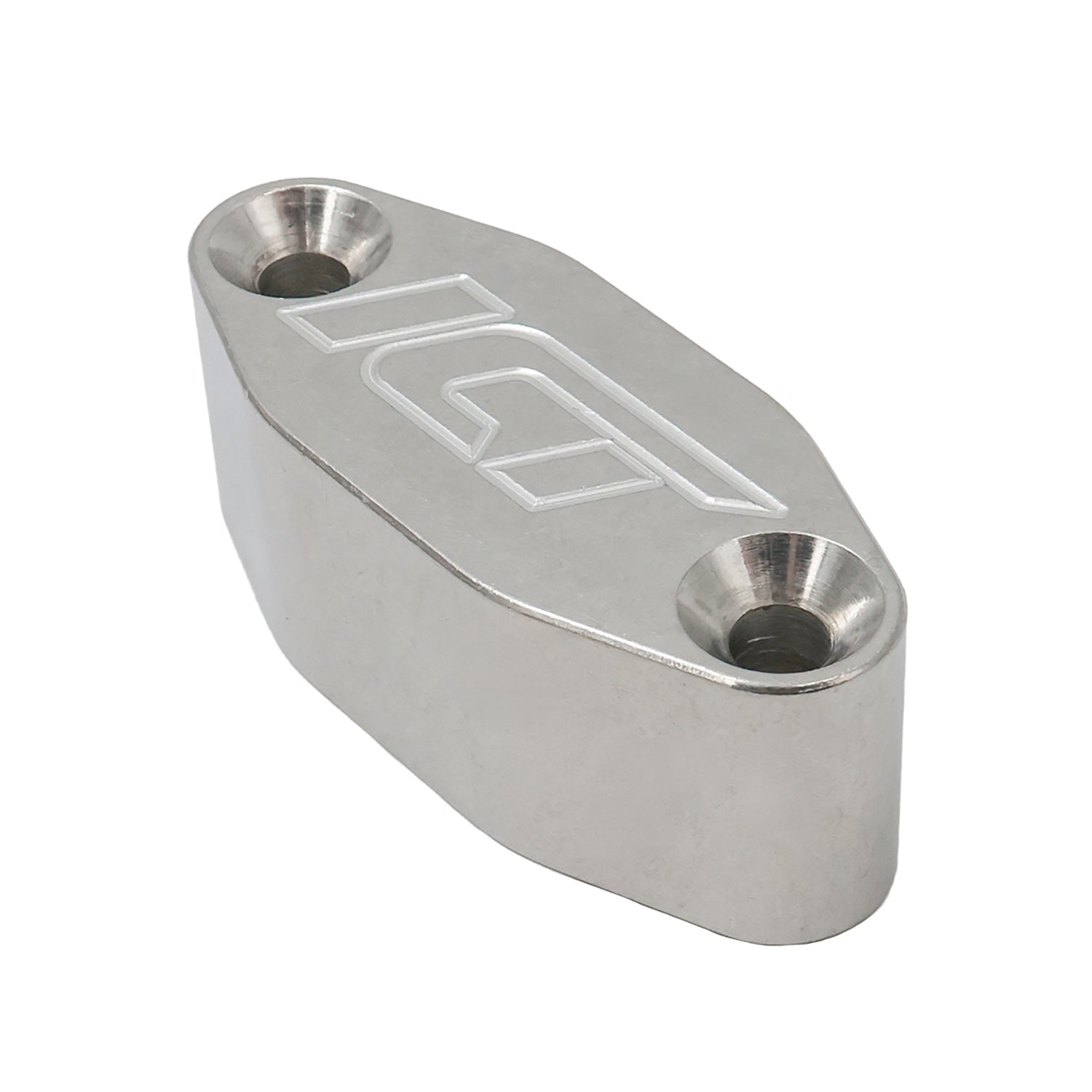 LS Oil Cooler Delete Plate w/ M16-1.5mm 90° - ICT Billet 551534