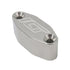 LS Oil Cooler Delete Plate w/ M16-1.5mm 90° - ICT Billet 551534