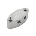 LS Oil Cooler Delete Plate w/ M16 & Dual 1/8" 90° - ICT Billet 551541