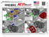 LS Power Steering Bracket - Hot Rod Pump - LS1 Camaro Spacing (High Mount) - ICT Billet 551193LS0-2