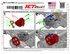 LS Power Steering Pump Bracket - LS1 Camaro Spacing (Tight) - ICT Billet BKT-LS-PS01-2