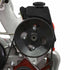 LS Power Steering Relocation Bracket Kit with LS3 Camaro Pump on 1998 2002 Camaro Spacing for Turbo Headers - ICT Billet 551581-LS30-2