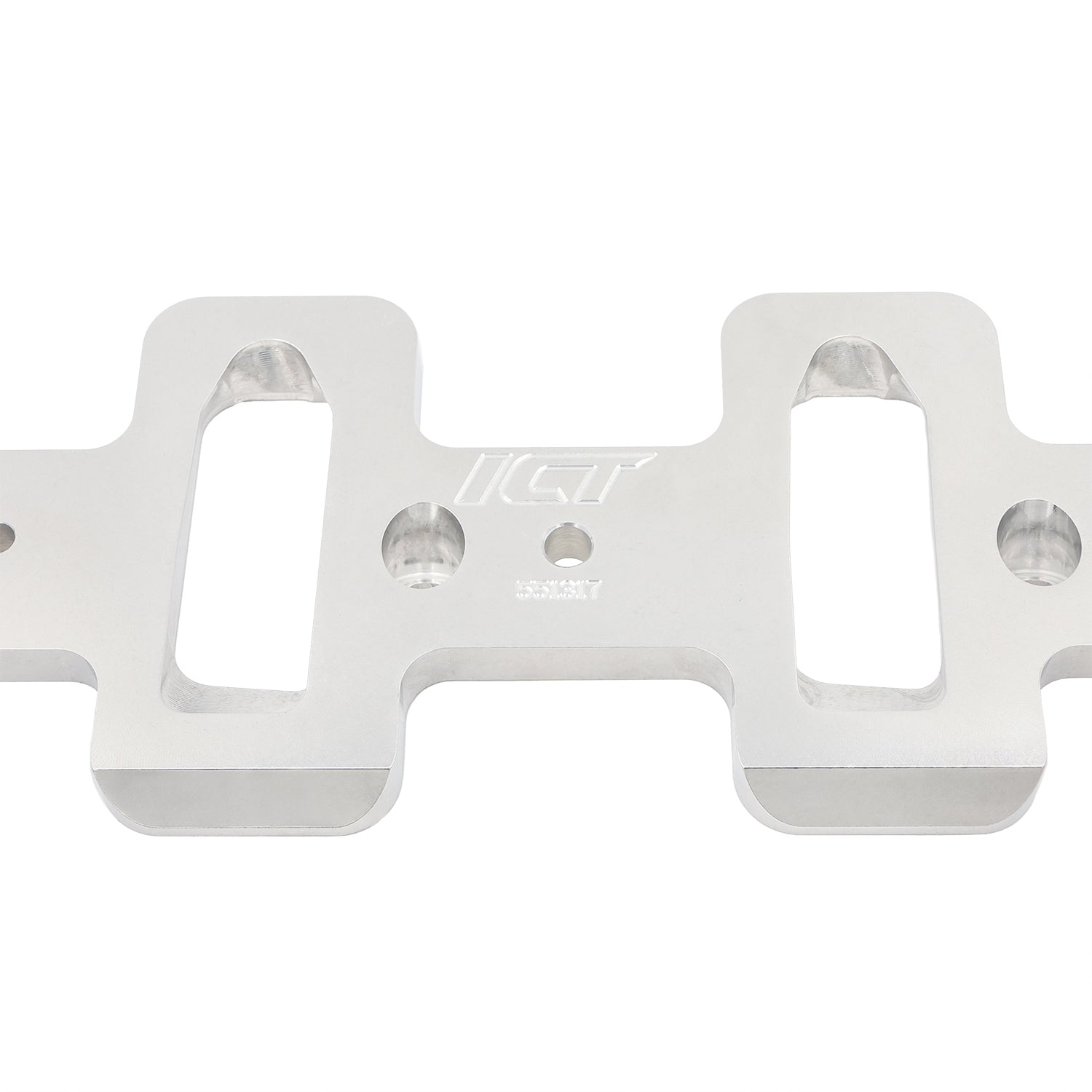 LS Rectangle Port Cylinder Head to Cathedral Intake Adapters - ICT Billet 551317