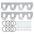 LS Rectangle Port Cylinder Head to LS7 Intake Manifold Adapter Plates - ICT Billet INA-LS3-LS7