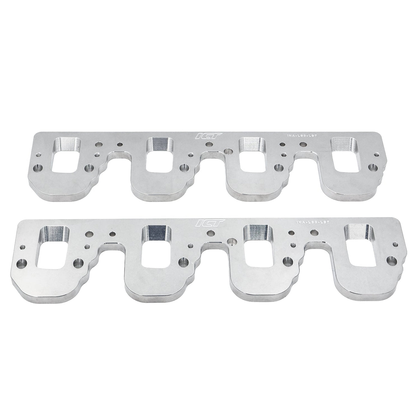 LS Rectangle Port Cylinder Head to LS7 Intake Manifold Adapter Plates ...