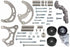LS Sanden 7176 A/C Compressor Bracket Kit Tight Fit w/ Low Mount Tensioner LQ4 L33 AC Turbo - ICT Billet 551137-LS71-3
