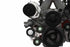 LS Sanden 7176 A/C Compressor Bracket Kit Tight Fit w/ Low Mount Tensioner LQ4 L33 AC Turbo - ICT Billet 551137-LS71-3