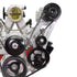 LS Swap 96-98 Vortec Truck HT6 A/C Compressor Power Steering Bracket LS1 LS3 LSX - ICT Billet 551127-3