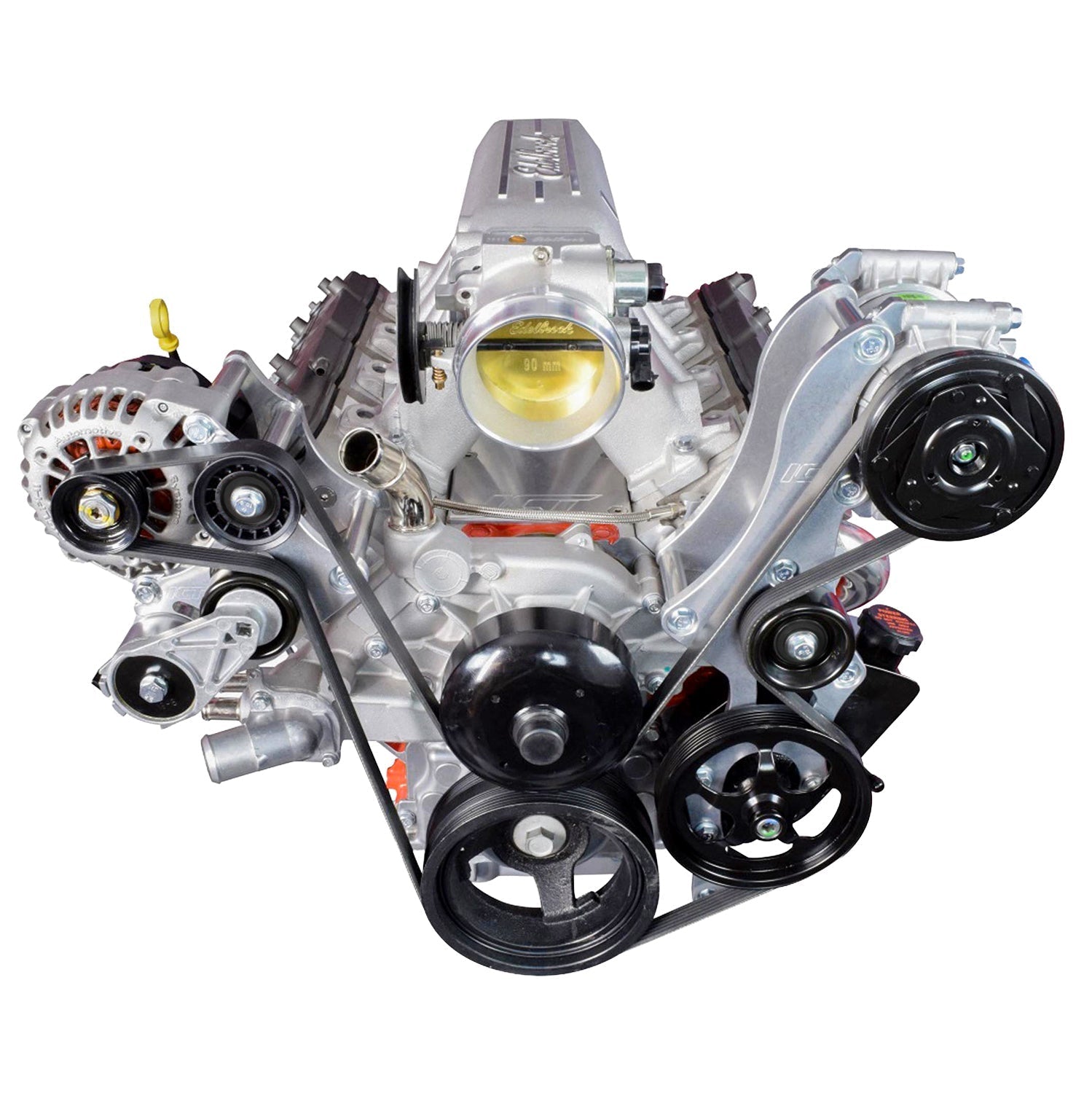 LS Swap Alternator Bracket LS1 LS3 LSX LQ4 LQ9 4.8L 5.3L 6.0L - ICT Billet 551780-3