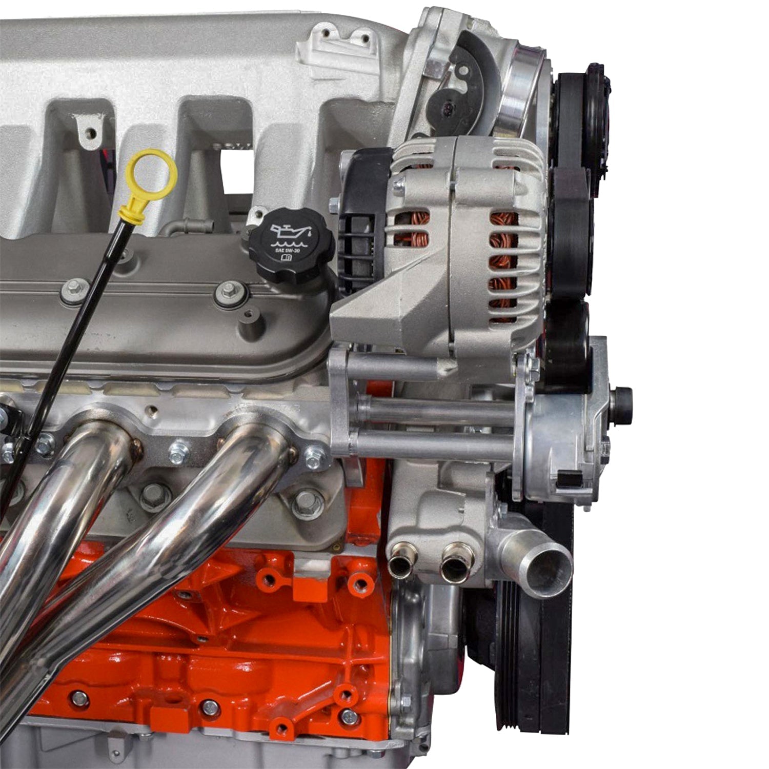 LS Swap Alternator Bracket LS1 LS3 LSX LQ4 LQ9 4.8L 5.3L 6.0L - ICT Billet 551780-3