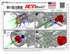 LS Swap Alternator & Power Steering Bracket Kit Camaro LS1 GTO LS2 Compatible with BMW 330i E46 - ICT Billet 551796-2
