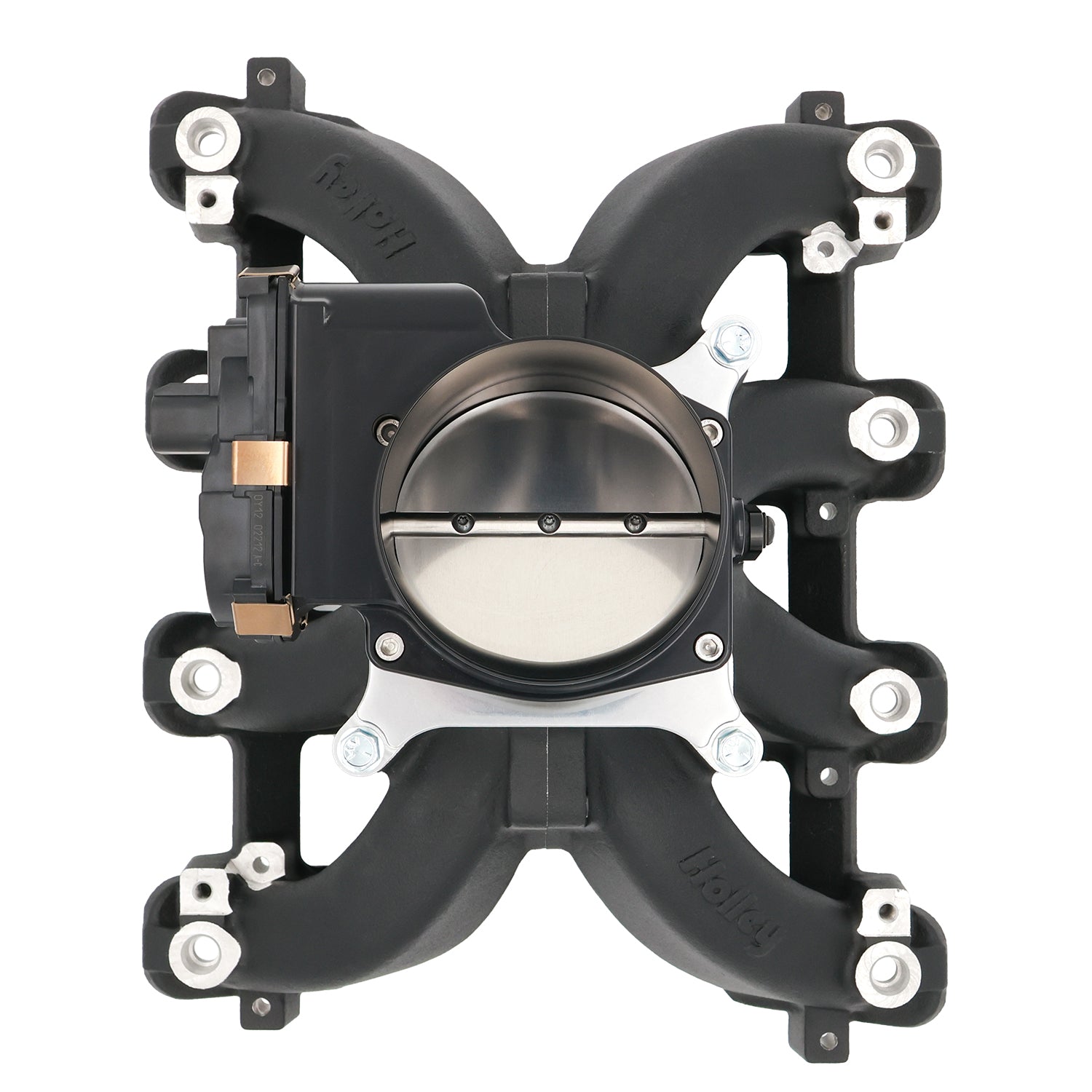 LS Throttle Body to 4150 Intake Manifold Adapter Plate - ICT Billet TB-4150-102