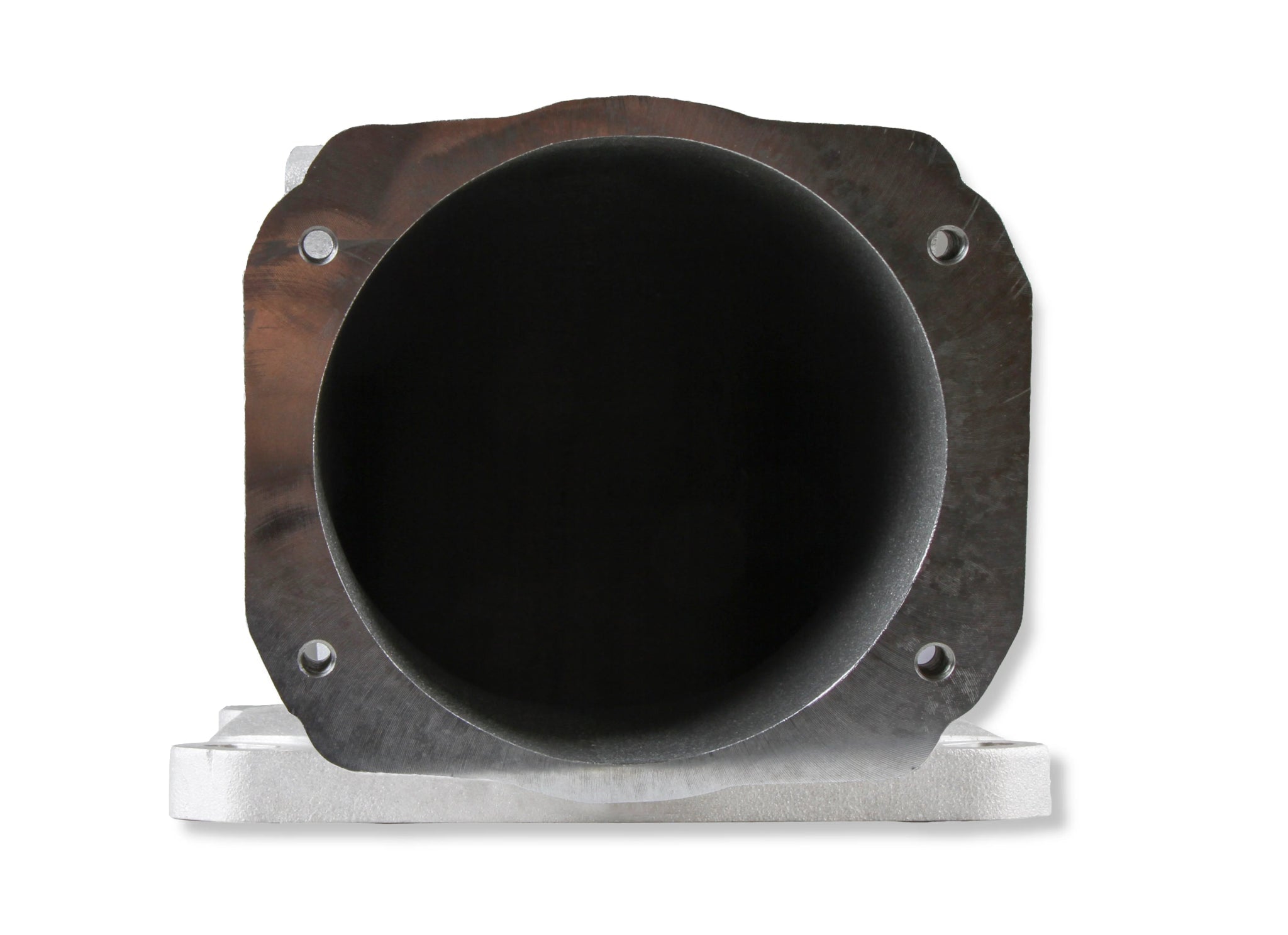 LS Throttle Body to 4150 Intake Manifold Elbow Adapter - ICT Billet HLY-300-240BK