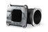 LS Throttle Body to 4150 Intake Manifold Elbow Adapter - ICT Billet HLY-300-240BK