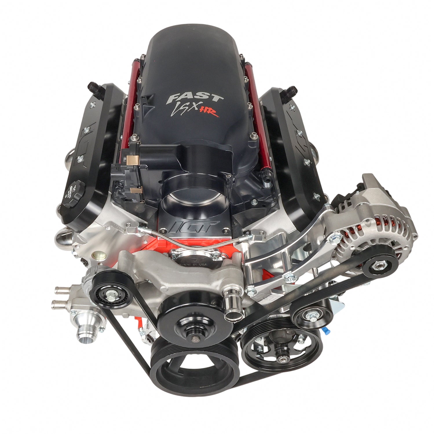 LS Truck Alternator and Power Steering Kit Driver Side - ICT Billet 551519X - 3