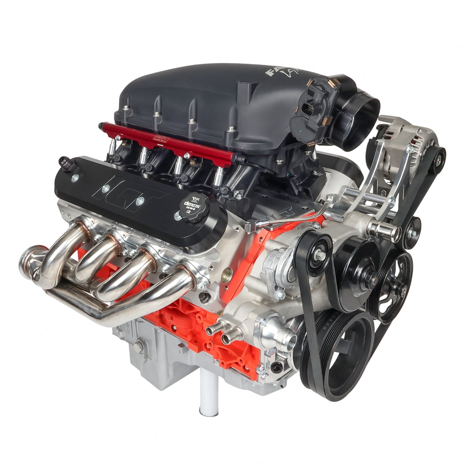 LS Truck Alternator and Power Steering Kit Driver Side - ICT Billet 551519X - 3