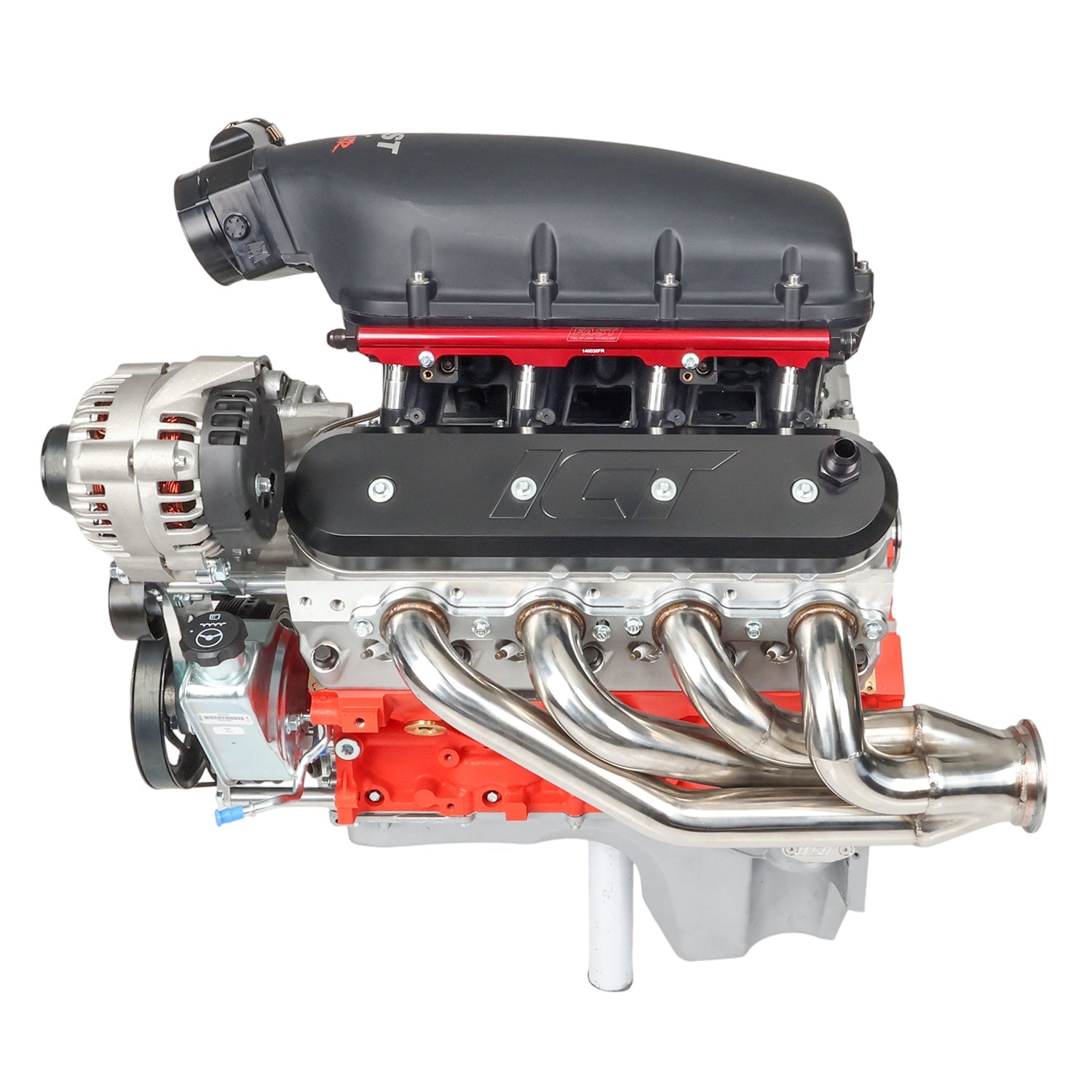 LS Truck Alternator and Power Steering Kit Driver Side - ICT Billet 551519X - 3