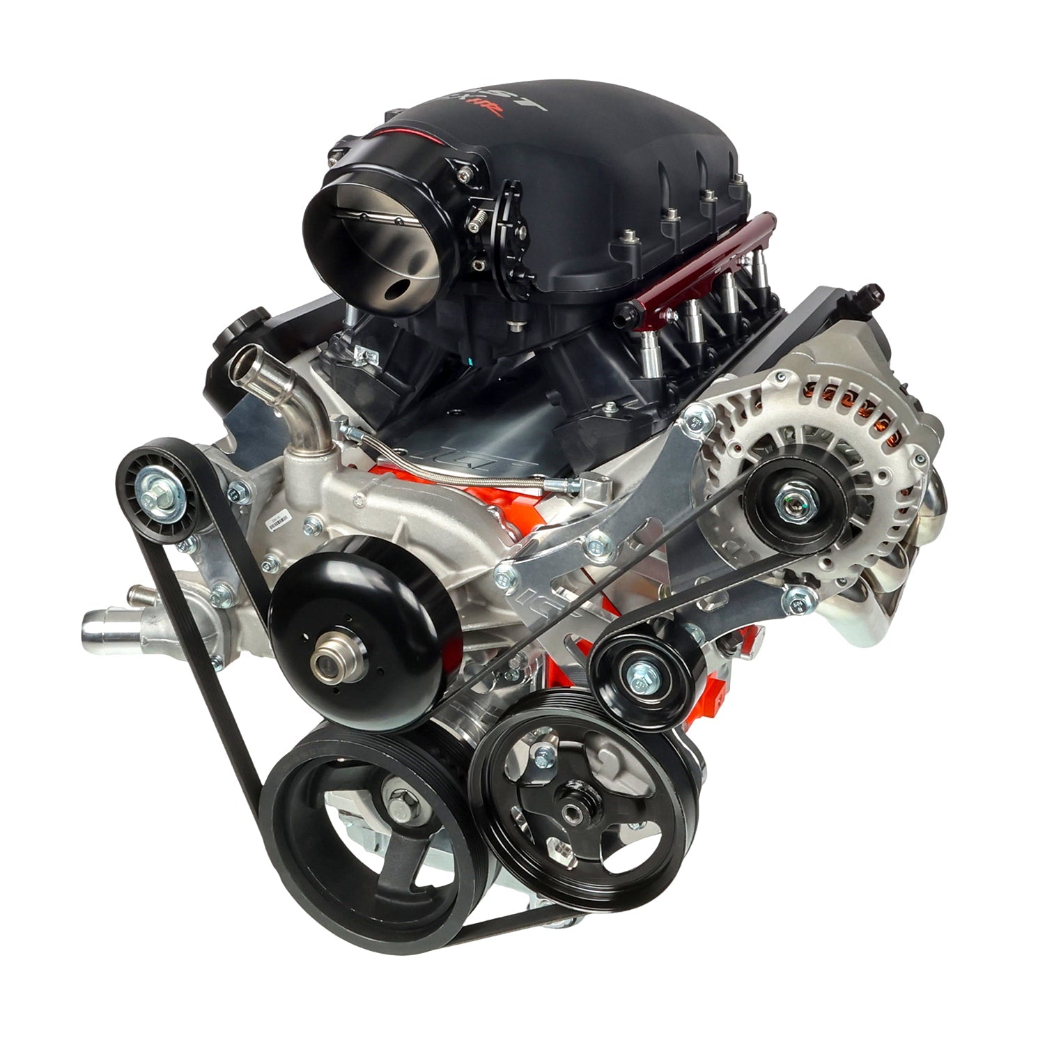 LS Truck Alternator and Power Steering Kit Driver Side - Type II - ICT Billet 551519T2-3