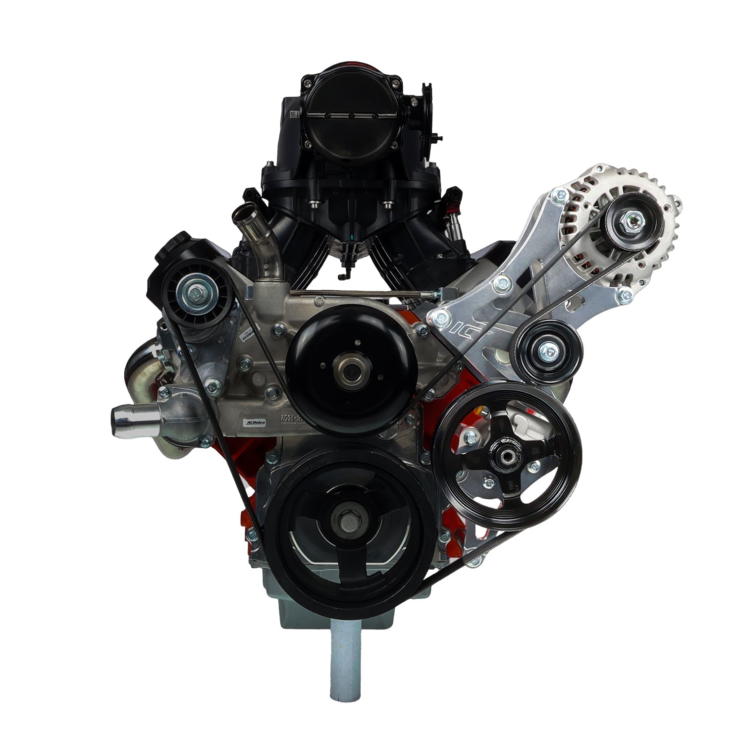 LS Truck Alternator and Power Steering Kit Driver Side - Type II - ICT Billet 551519T2-3