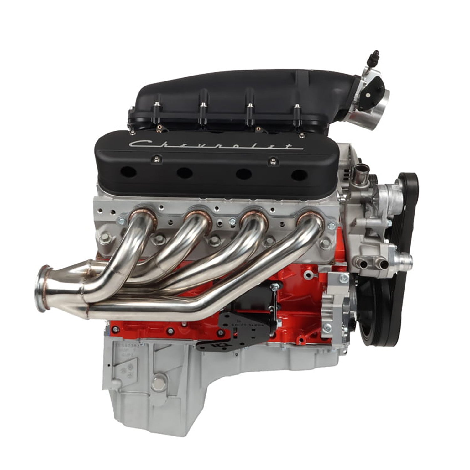 LS Truck Alternator and Power Steering Kit Driver Side with Extra Alternator Clearance - ICT Billet 551519XL - 3