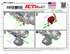 LS Truck - Alternator Bracket for Electric Water Pump - ICT Billet BKT-LS01-E2-3