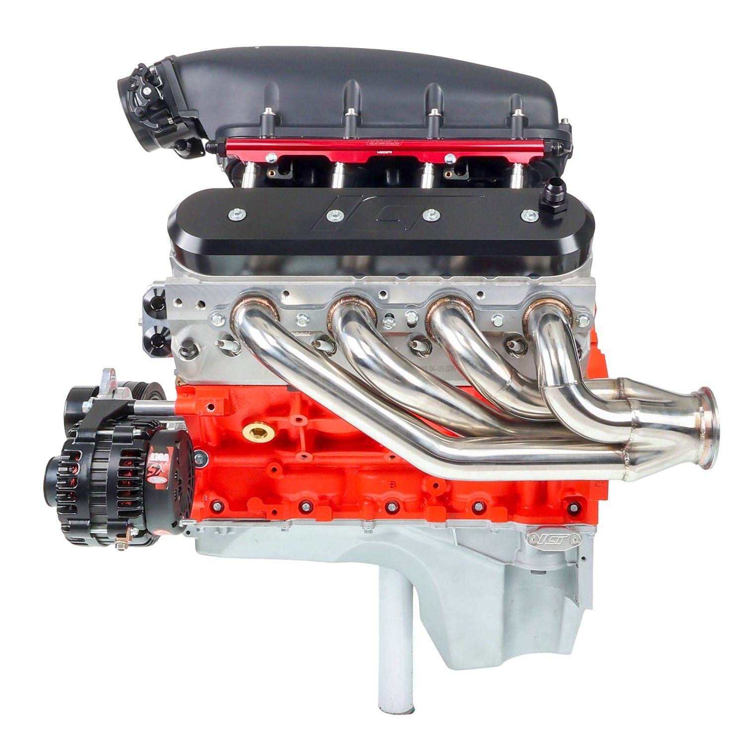 LS Truck Alternator Bracket Low Mount w/ Manual Tensioner - ICT Billet 551668T-3