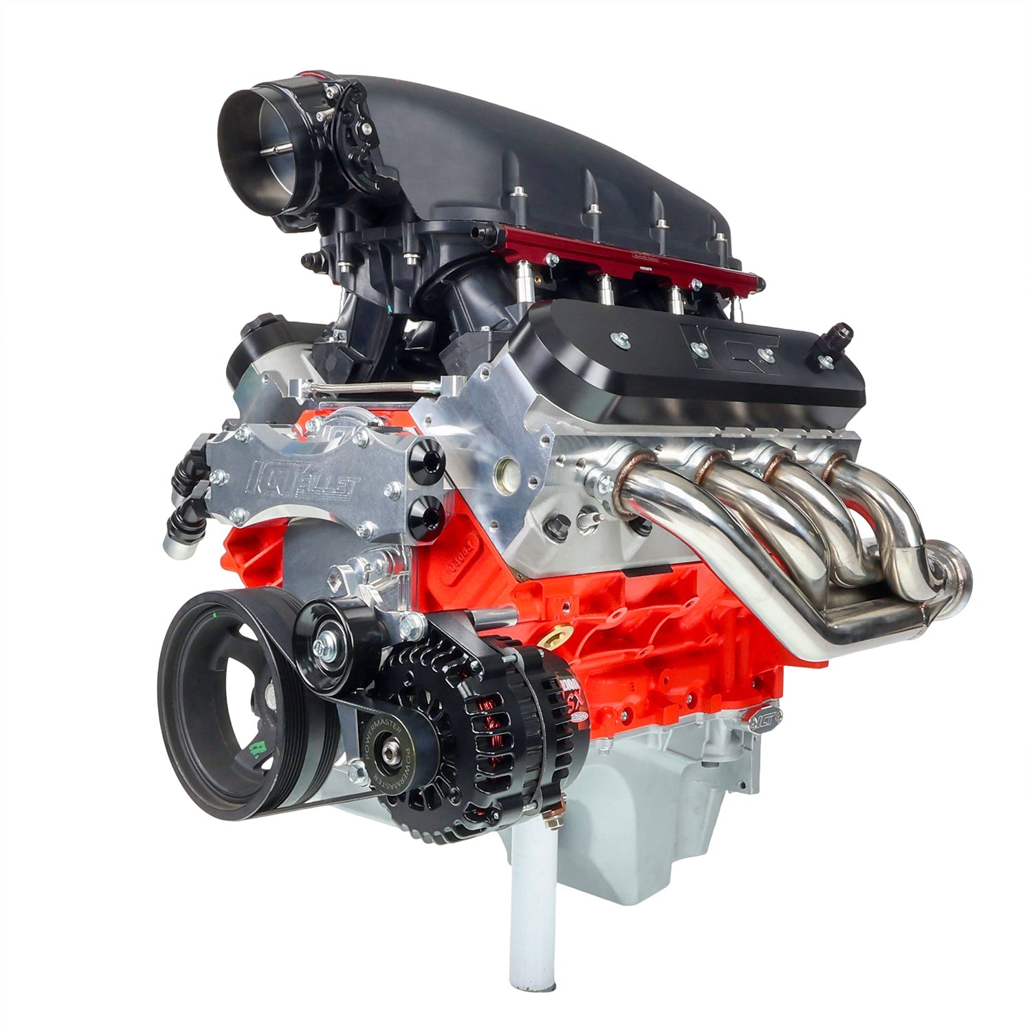 LS Truck Alternator Bracket Low Mount w/ Manual Tensioner - ICT Billet 551668T-3