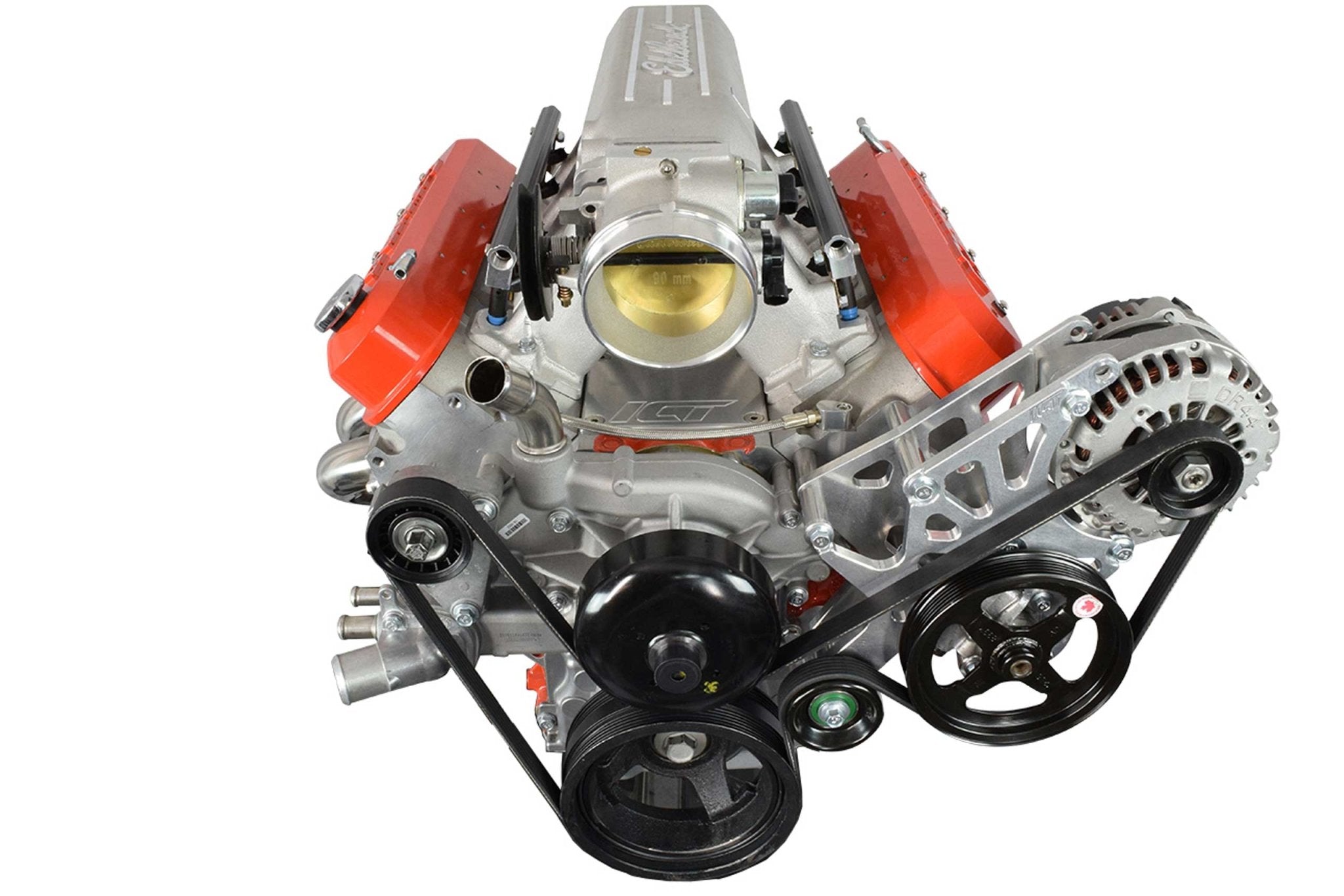 LS Truck - Alternator / Power Steering Pump Bracket Kit - ICT Billet 551521X - 3