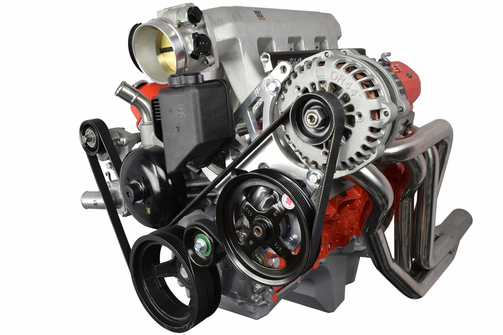 LS Truck - Alternator / Power Steering Pump Bracket Kit - ICT Billet 551521X - 3