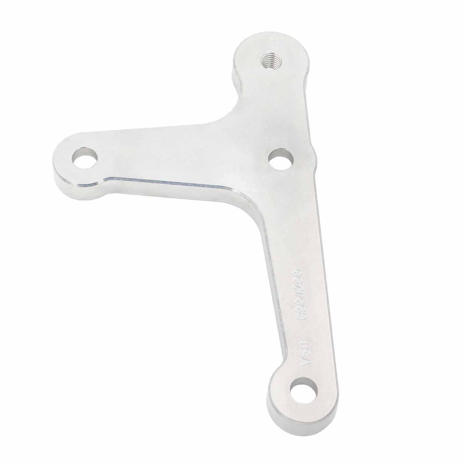 LS Truck - Billet Low Mount Alternator Bracket Kit w/ Pulley - ICT Billet 551668-3