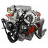 LS Truck - Black Cerakote Alternator / Power Steering Pump Bracket Kit - ICT Billet 551521X-3B