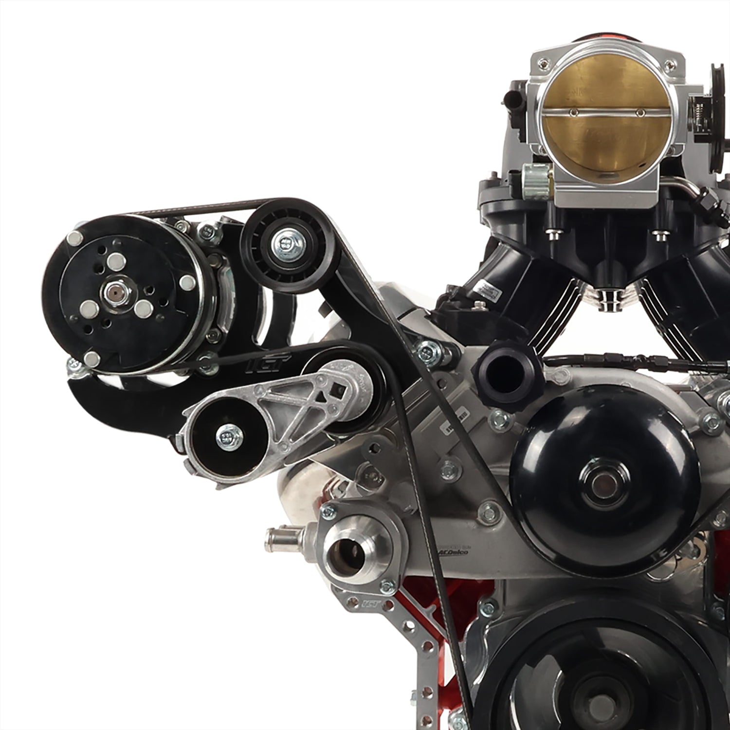 LS Truck - Black Cerakote Sanden 508 A/C Air Conditioner Compressor ...