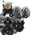 LS Truck Dual Alternator Bracket Kit - ICT Billet 551777-3DA