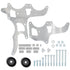 LS Truck Dual Alternator Bracket Kit - ICT Billet 551777-3DA
