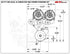 LS Truck Dual Alternator Bracket Kit - ICT Billet 551777-3DA