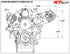 LS Truck Heavy Duty Billet Alternator Bracket Kit LSX 4.8L 5.3L 6.0L Top Driver Head Mount - ICT Billet 551566-3