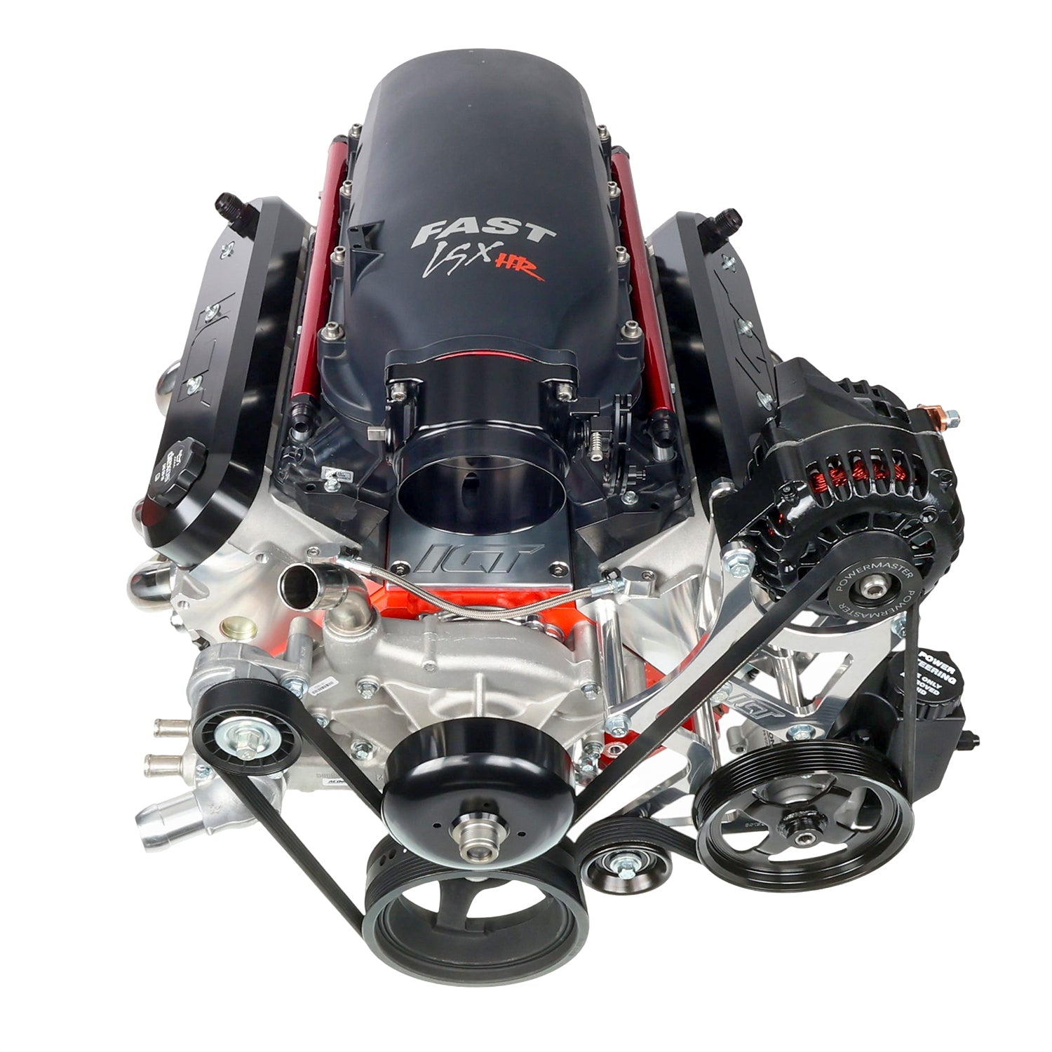 LS Truck - High Mount LS Alternator / Power Steering Pump Bracket Kit - ICT Billet 551362-3