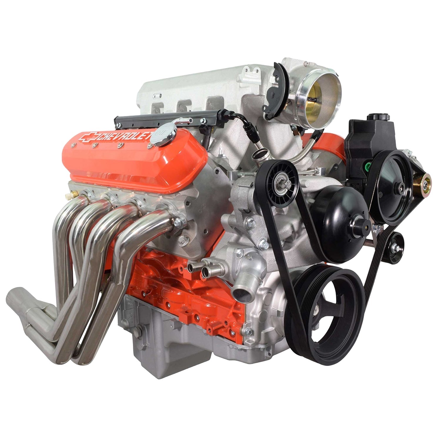 LS Truck High Mount w/ Type 2 Power Steering Pump & Alternator Bracket Kit - ICT Billet 551577-3