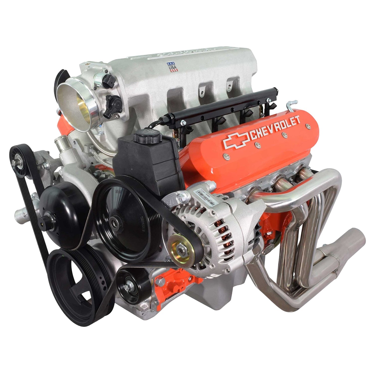 LS Truck High Mount w/ Type 2 Power Steering Pump & Alternator Bracket Kit - ICT Billet 551577-3