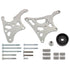 LS Truck High Mount w/ Type 2 Power Steering Pump & Alternator Bracket Kit - ICT Billet 551577-3