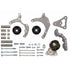 LS Truck Low Mount 6-Rib Sanden 7176 A/C Compressor Bracket - ICT Billet 551137-LS76-3