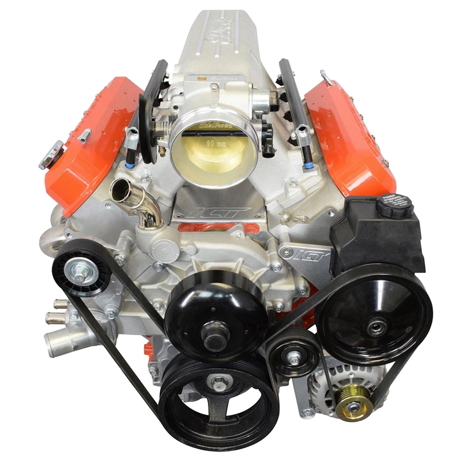 LS Truck Low Mount Alternator Power Steering Pump Bracket - ICT Billet 551669-3
