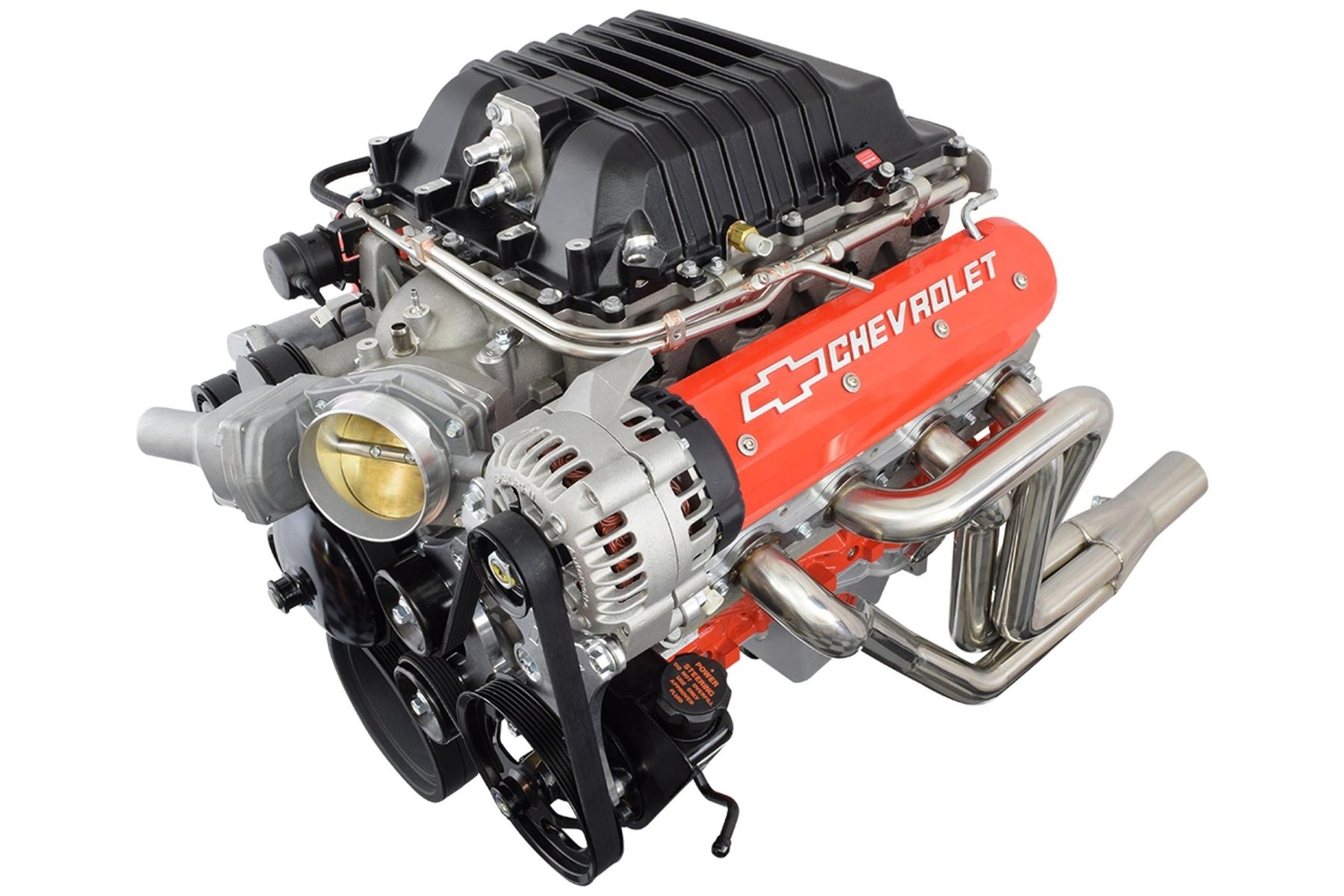 LS Truck LSA Supercharger Swap 6 rib Alternator and Power Steering ...