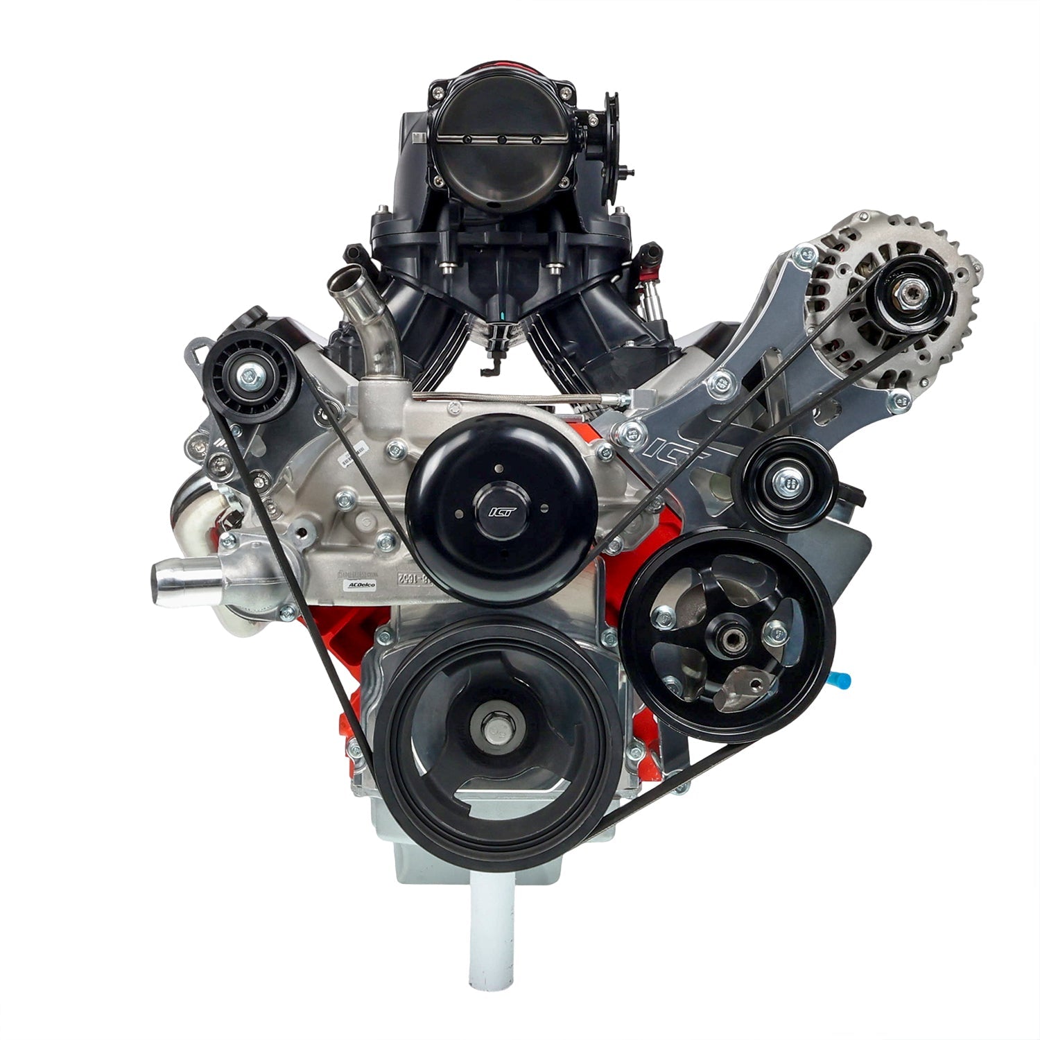 LS Truck Manual Belt Tensioner - Heavy Duty - ICT Billet 551617HD-3