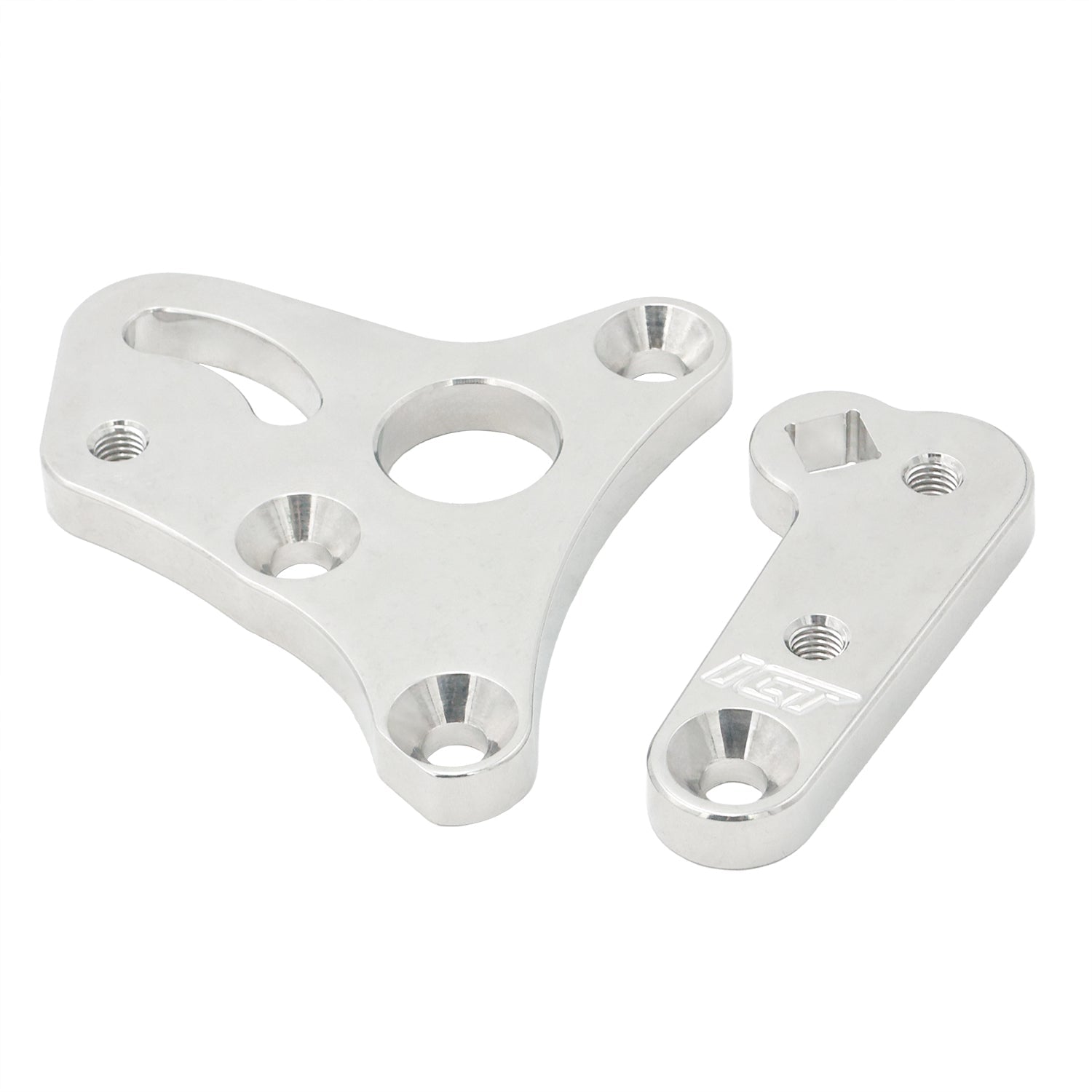 LS Truck Manual Belt Tensioner w/ Pulley LSX 4.8L 5.3L 6.0L Silverado Billet - ICT Billet 551617X-3